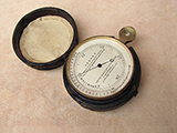 Late 19th Century Surveyors pocket barometer signed A & N.C.S.L.